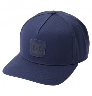 DC Shoes Anafront - Snapback Cap σκουρο μπλε | 693801IMK