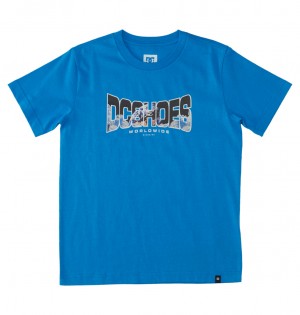 DC Shoes Astro - T-Shirt 8-16 μπλε | 731594YPX