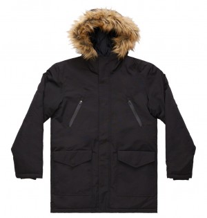 DC Shoes Bamberg - θαλασσης-Resistant Parka μαυρα | 312708LID