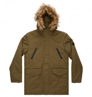DC Shoes Bamberg - θαλασσης-Resistant Parka πρασινο | 872594YFI