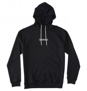 DC Shoes Baseline Ph - Hoodie μαυρα | 809513SZQ