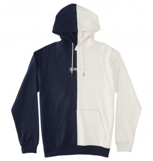 DC Shoes Baseline Ph - Hoodie σκουρο μπλε | 912387PKB