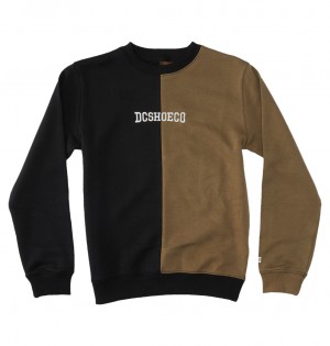 DC Shoes Baseline - Sweatshirt 10-16 μαυρα | 531926AMD