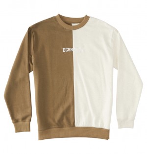 DC Shoes Baseline - Sweatshirt Capers / Oat Heather | 508761MZY