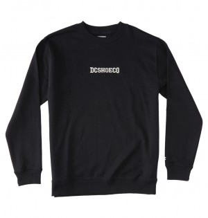 DC Shoes Baseline - Sweatshirt μαυρα | 459263DYE