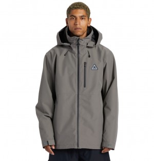 DC Shoes Basis 30K - Technical Snow Jacket Pewter | 368172STV