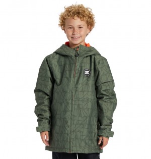 DC Shoes Basis Print - Technical Snow Jacket 8-16 Standards | 354712EUH