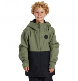 DC Shoes Basis - Technical Snow Jacket 8-16 Four Leaf Clover | 791650KGD