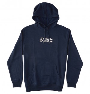 DC Shoes Big Willys - Hoodie σκουρο μπλε | 672380SFD