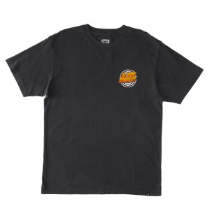 DC Shoes Burner - T-Shirt μαυρα ανοιχτο μπλε | 832146ZKI