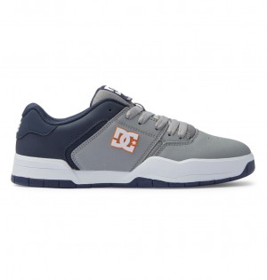 DC Shoes Central - δερματινα Shoes σκουρο μπλε γκρι | 481072SUM
