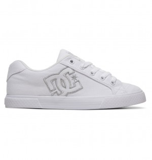 DC Shoes Chelsea Tx - Shoes ασπρα ασημι | 984510GWF