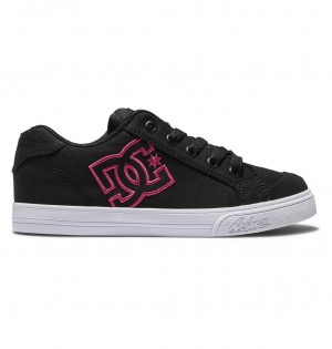 DC Shoes Chelsea - Shoes μαυρα ροζ | 681532BMN