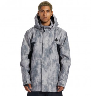 DC Shoes Command 45K - Technical Snow Jacket γκρι | 470518OPY