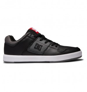 DC Shoes DC Cure - δερματινα Skate Shoes μαυρα γκρι | 894157HXZ
