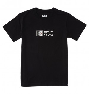 DC Shoes DC Split Star - T-Shirt μαυρα | 286051IUB