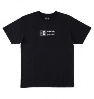 DC Shoes DC Split Star - T-Shirt μαυρα | 631725SHC