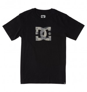 DC Shoes DC Star Fill - κοντο Sleeve T-Shirt 8-16 μαυρα | 197302OFA