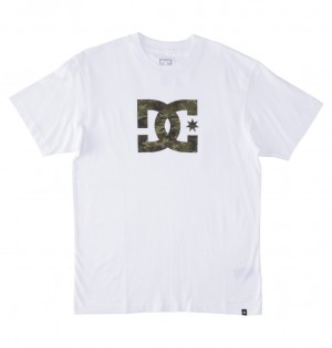 DC Shoes DC Star Fill - κοντο Sleeve T-Shirt ασπρα καμουφλάζ | 829710WJV