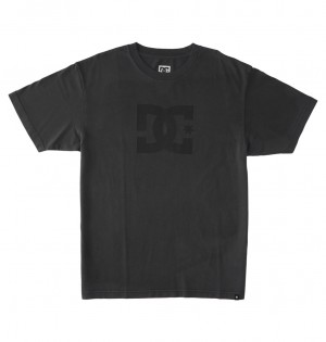 DC Shoes DC Star Pigment Dye - T-Shirt μαυρα ανοιχτο μπλε | 071286GPH