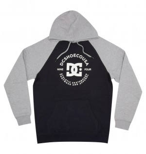 DC Shoes DC Star Pilot - Hoodie μαυρα γκρι | 152389AGY