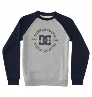 DC Shoes DC Star Pilot - Sweatshirt 8-16 γκρι σκουρο μπλε | 105849FJA
