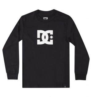 DC Shoes DC Star - Long Sleeve T-Shirt μαυρα | 521739FRU