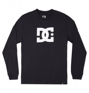 DC Shoes DC Star - Long Sleeve T-Shirt μαυρα | 674058EBM