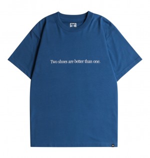 DC Shoes DCrave - T-Shirt μπλε | 435981YFQ