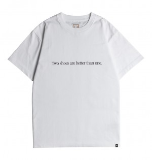 DC Shoes DCrave - T-Shirt ασπρα | 830642MSN