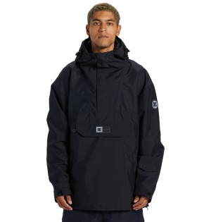 DC Shoes Dc-43 - Technical Anorak Snow Jacket μαυρα | 587924EXQ