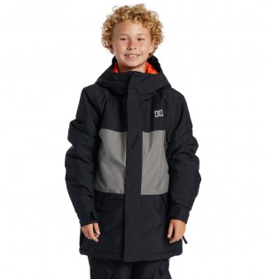 DC Shoes Defy - Technical Snow Jacket 8-16 μαυρα | 039285YXW