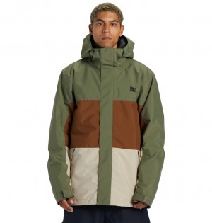 DC Shoes Defy - Technical Snow Jacket Four Leaf Clover | 185967ZMI