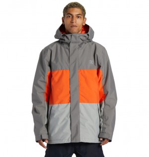 DC Shoes Defy - Technical Snow Jacket Pewter | 157823TAG