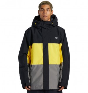 DC Shoes Defy - Technical Snow Jacket μαυρα | 168947IQP