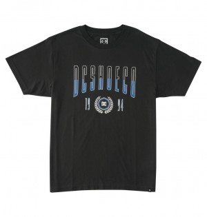 DC Shoes Dropout - T-Shirt μαυρα | 296473HMZ