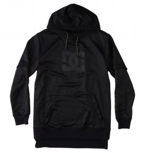 DC Shoes Dryden - Technical Hoodie μαυρα | 062139OWD