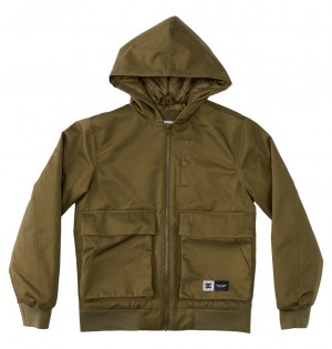 DC Shoes Escalate Με Επένδυση - Workwear Jacket 10-16 Capers | 728463MXH