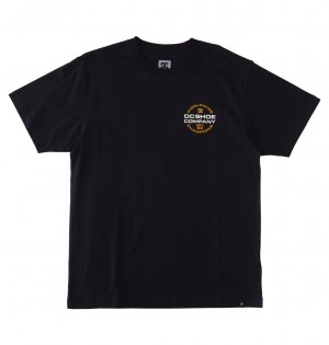 DC Shoes Eurostep - T-Shirt μαυρα | 908231OWA