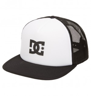 DC Shoes Gas Station - Trucker Cap 8-16 ασπρα μαυρα | 139486JXN