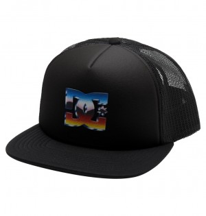 DC Shoes Gas Station - Trucker Cap μαυρα | 489307LEY