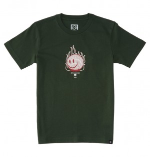 DC Shoes Its All Good - T-Shirt 10-16 Sycamore | 624751FXH
