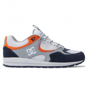 DC Shoes Kalis Lite - δερματινα Shoes σκουρο μπλε πορτοκαλι | 916358DZF
