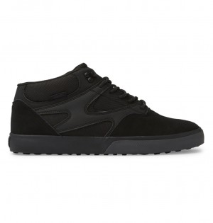 DC Shoes Kalis Vulc Mid Wnt - Mid-Top Shoes μαυρα μαυρα | 579623KOQ