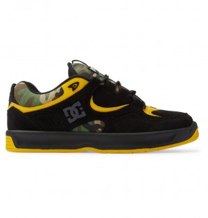DC Shoes Kalynx Thrasher - δερματινα Shoes μαυρα καμουφλάζ | 457689JHI