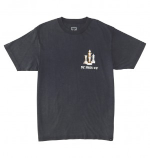 DC Shoes Kings Game - T-Shirt μαυρα | 950812IOJ
