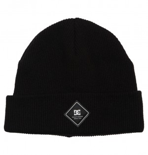 DC Shoes Label - Beanie μαυρα | 659732OBJ