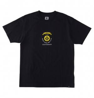 DC Shoes Lucky Hand - T-Shirt μαυρα | 954073DLG