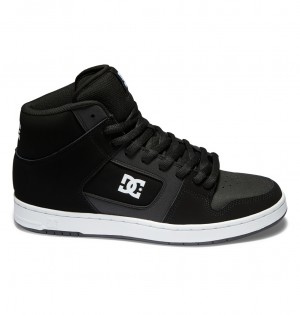 DC Shoes Manteca 4 Hi - High-Top Shoes μαυρα ασπρα | 863902XAT