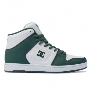 DC Shoes Manteca 4 Hi - High-Top Shoes ασπρα σκούρο Ελιά | 082579BRA